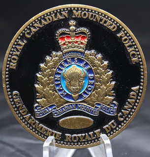 RCMP Canadian Air Carrier Protective Program Challenge Coin 1.75in