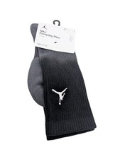 1 Pair Nike Everyday Plus Jordan Jumpman Cushioned Crew Socks Mens Sizes 8-12