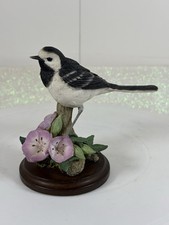 Wagtail With Geraniums 01313 Country Artists Andrew MacCallum 10cm unboxed VGC.
