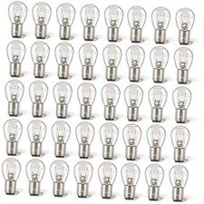 Pack 1157 Bulbs 12V 21/5W BAY15D Compatible with57, 30 Clear