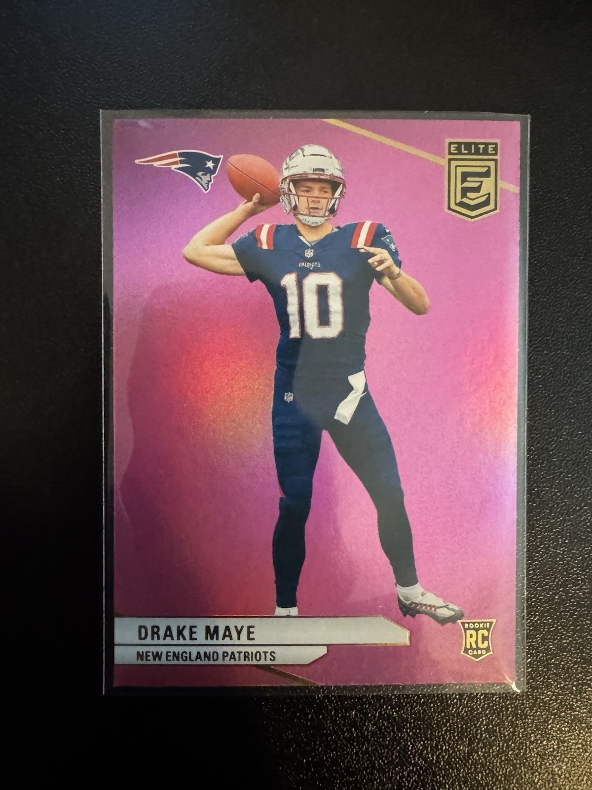 2024 Panini Donruss Elite - Rookies Drake Maye #185 Pink (RC)