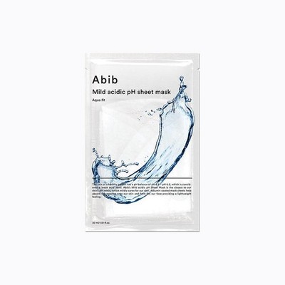 Abib Mild Acidic pH Sheet Mask Aqua Fit 10P