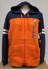 Brand New Women's Touch Stadium NFL New Denver Broncos Full-Zip Hoodie - XL