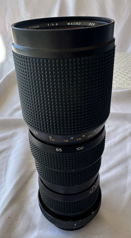 HOYA PROMASTER ZOOM 85-210mm F:3.8 MACRO 62 NO. 114995 CAMERA LENS (12-7) - Image 3 of 4