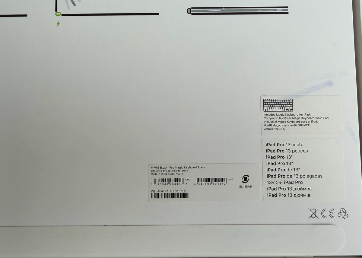 BROKEN) Apple Magic Keyboard for iPad Pro 13