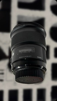 Sigma 50mm F1.4 DG HSM Art Lens for Canon EF Mount