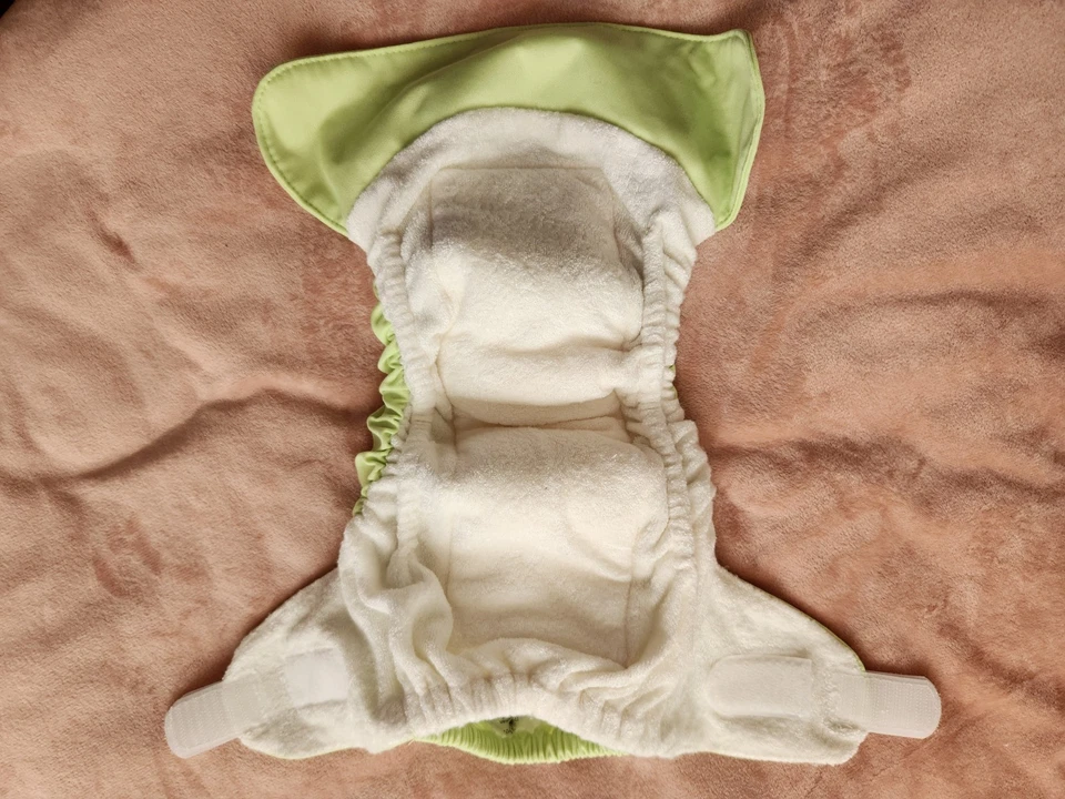 Blümchen Stoffwindeln All-in-One - Bild 3 von 4