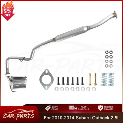 #ad Int Resonator Assembly Exhaust Muffler Kit fits: 2010 2014 Subaru Outback 2.5L $222.59