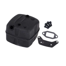 Yiekea 544029501 Exhaust Muffler Kit For Husqvarna 362, 365, 371, 372, 372XP,...