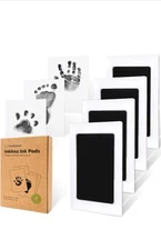 4-Pack Inkless Baby Hand and Footprint Kit