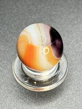 Vintage Marble King St.Mary s Hybrid Blended Rainbow Marble 0.591