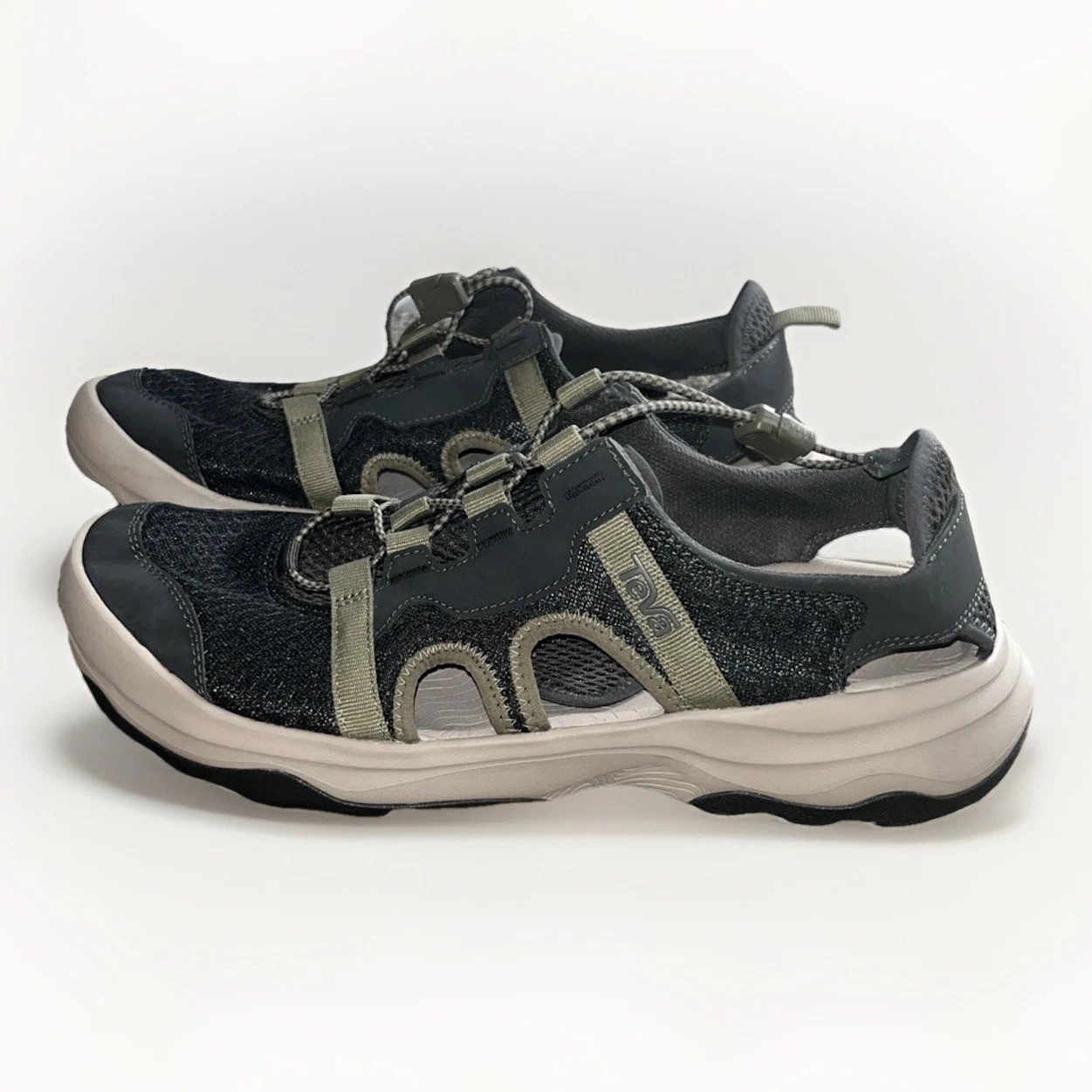 Teva M Outflow CT Black Green Men Water Outdoors Trail Shoes Men’s 11.5