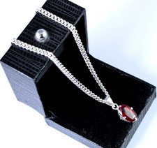 Natural 7.15 Ct Red Ruby Oval Gemstone Certified Women Pendant Fathers Day Offer