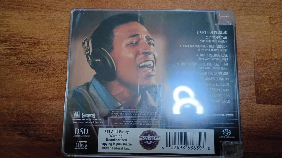 SACD  The Marvin Gaye Collection  Hybrid Super Audio CD 5.1 surround stereo NEW - Image 3 of 4
