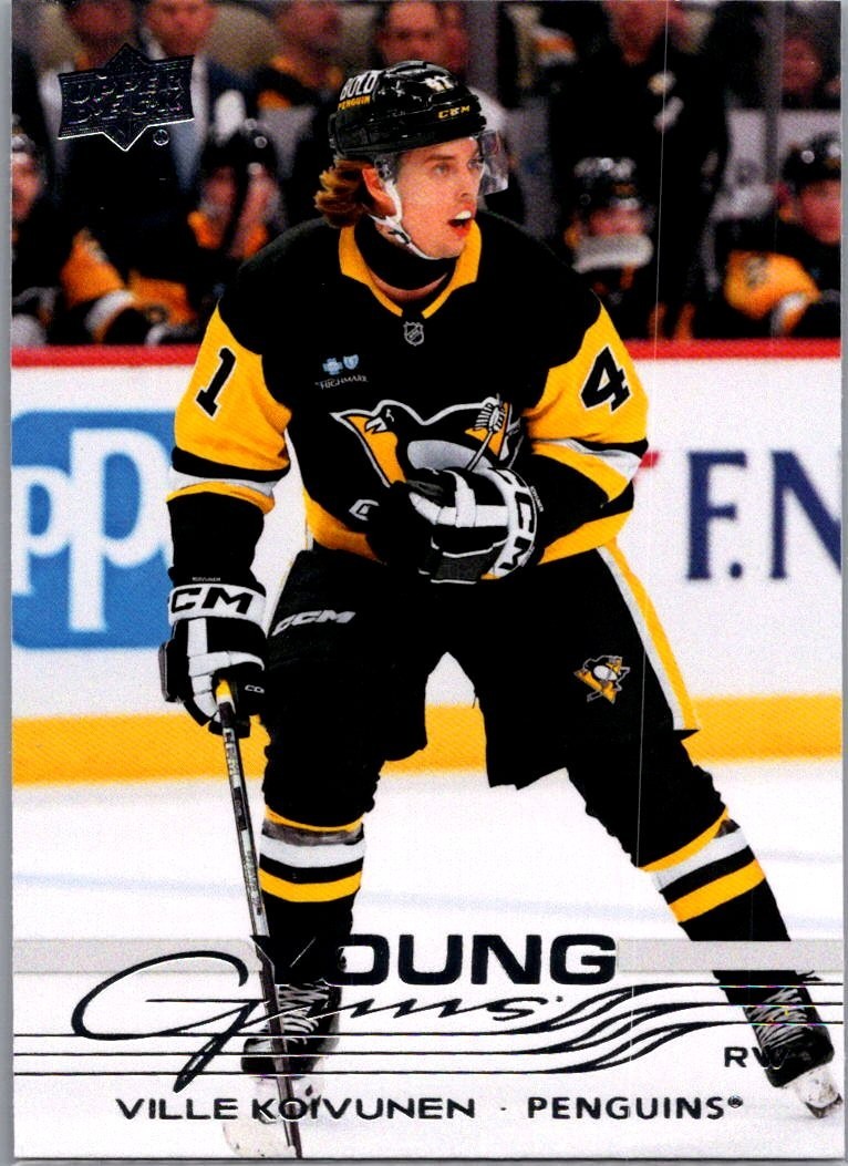 2025-26 Upper Deck Series 1 - Ville Koivunen #233 YOUNG GUNS (RC)