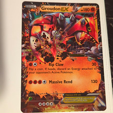 Pokemon TCG Groudon EX XY Primal Clash Ultra Rare Holo 85/160 EN HP 180 on eBay