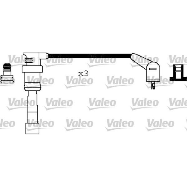Valeo 346197 ZüNdleitungssatz FüR Mitsubishi Pajero V3 W V2 W V4 W V5 W-image