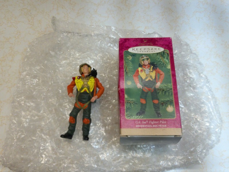 2001 Hallmark Keepsake Ornament GI Joe Fighter Pilot