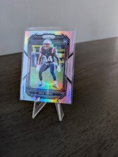 2022 Panini Prizm Jack Jones Silver Prizm RC #395 New England Patriots