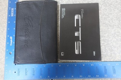 Cadillac CTS Owner's Manual 2014 Book Set 14 Free Shipping OEM OM13