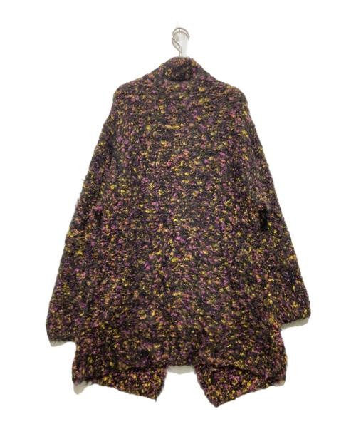 Ameri                    Tweed coat / knit coat b… - image 2