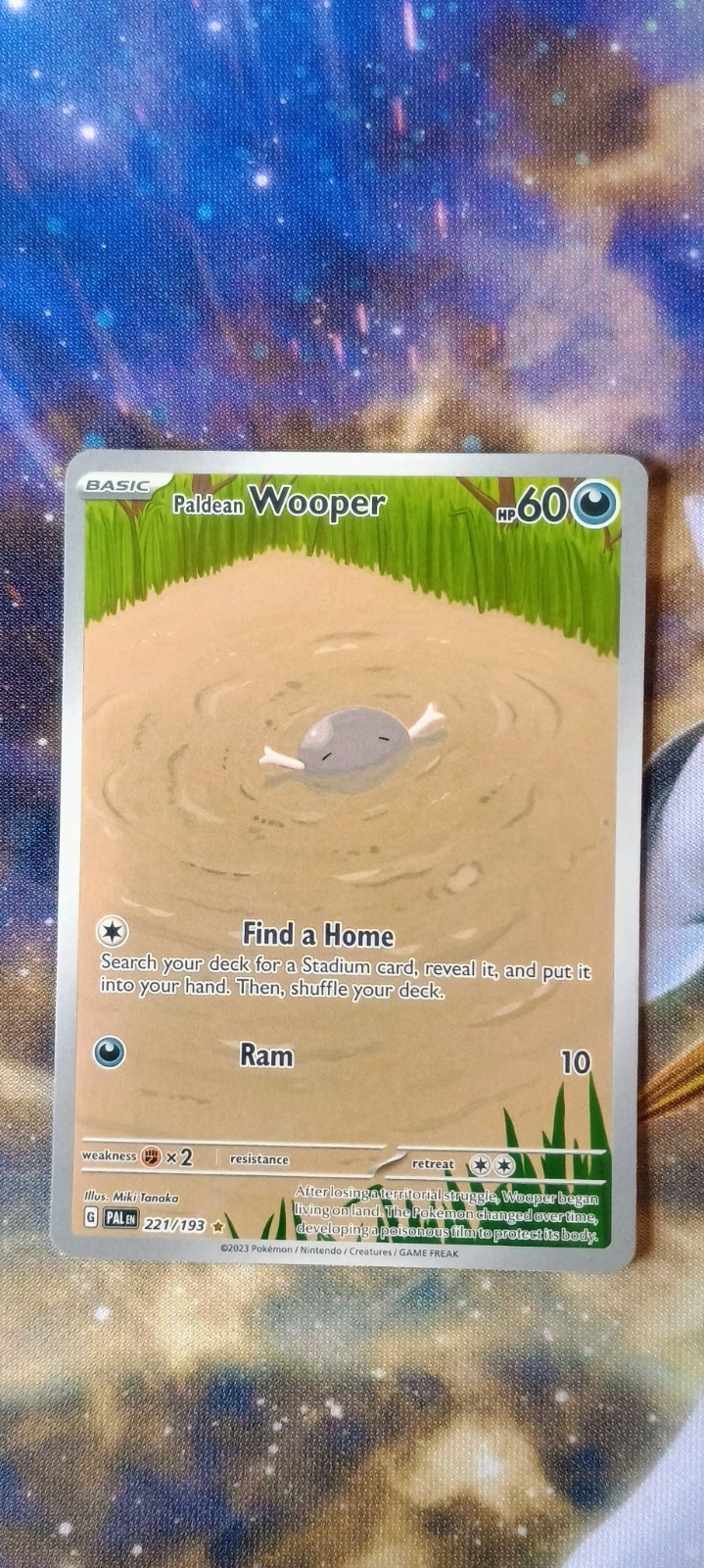 Paldean Wooper 221/193 Sv02: Paldea Evolved Holo