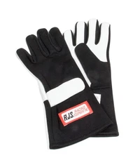 RJS Racing Equipment Gloves Nomex S/L SM Black SFI-1