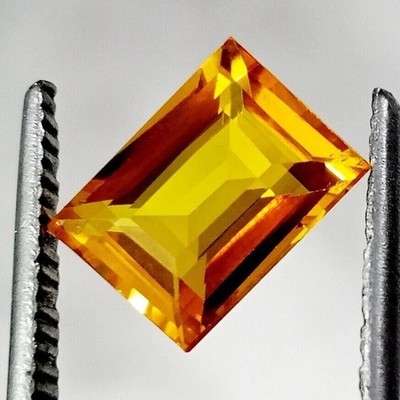 Mogok Yellow Painite Baguette Cut 7-9 Ct Natural EGL Certified Loose Gemstone