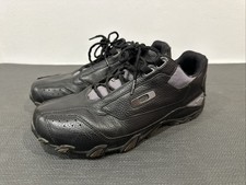 Oakley Battalion Black Leather Tactical Shoes Size 11 Rare Y2K Ortholite