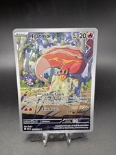 Pokémon TCG Heatmor White Flare Illustration Rare Card 104/086 NM Condition