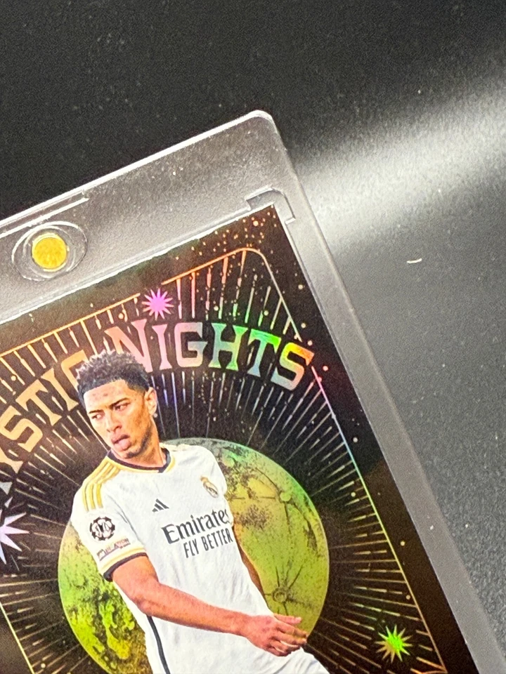 Jude Bellingham 2023-24 Topps Merlin UCC Mystic Nights Refractor MN1 Real Madrid - Image 4 of 4