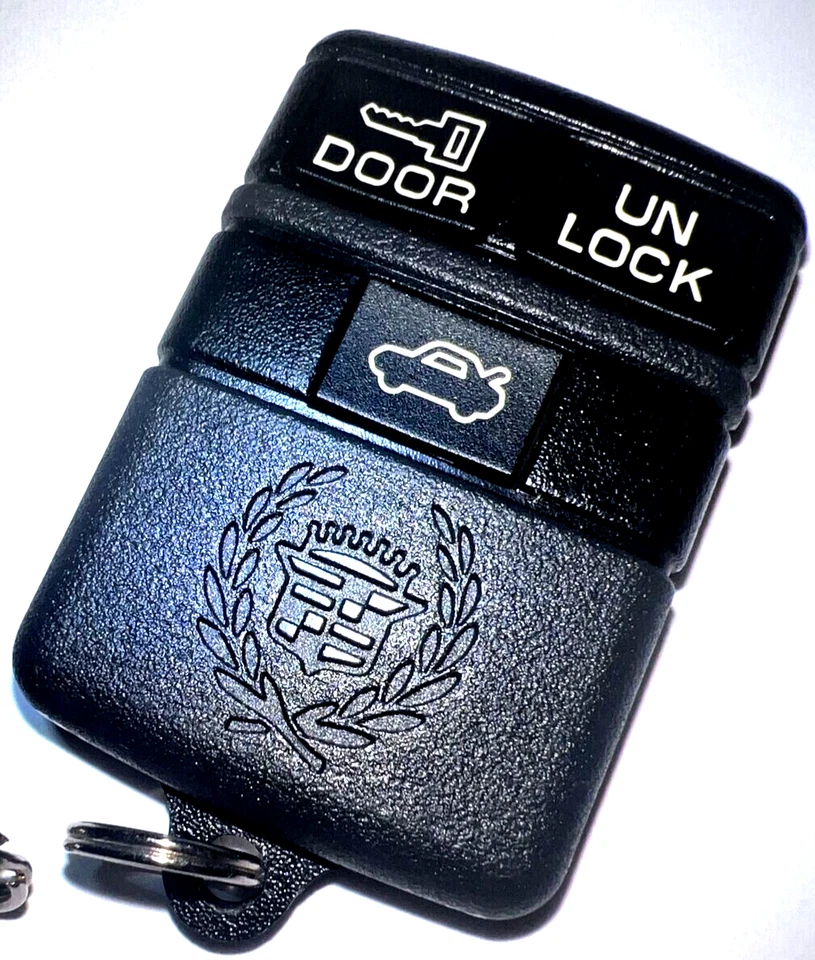 OEM 1991 1992 1993 CADILLAC DEVILLE MANDO A DISTANCIA SIN LLAVE LLAVERO COCHE ABO0103T Foto 2 de 4