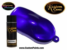 Kustom Canz BLUE GRAPE BASE PEARLZ 12 oz AEROSOL CAN Custom Paint, Motorcycle,