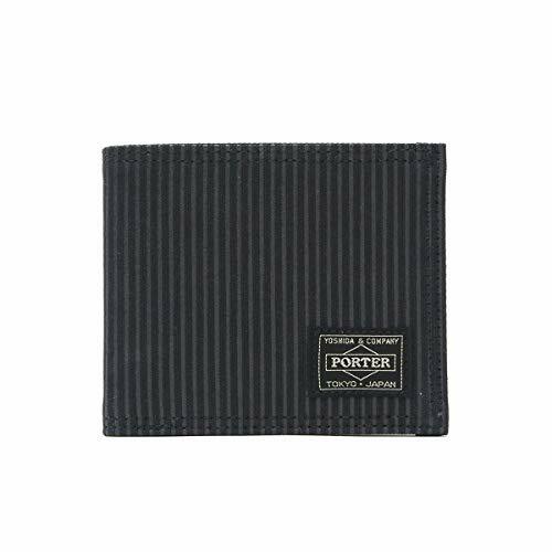 Porter Yoshida Borsa 650-09781 Bi Fold Disegno Nero Nuova Da Giappone - Foto 1 di 9