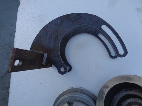 1955 1956 Packard V8 & Studebaker Golden Hawk a/c conversion brkt & pulley - Foto 1 di 2