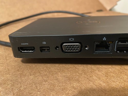 Dell WD15 USB-C K17A Hub HDMI VGA 4K Docking Station, No AC Adapter 4 PC Macbook - Picture 7 of 13