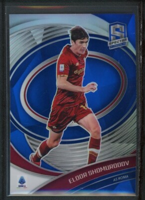 2021-22 ELDOR SHOMURODOV 31/49 PANINI CHRONICLES SPECTRA SERIE A SILVER