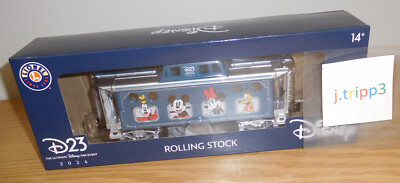 Lionel 2401565 Disney D23 Mickey & Friend's Caboose Train O Gauge Fan Event Sale