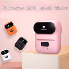 Phomemo M110 Label Printer Sticker Maker Machine Bluetooth Thermal Printer US