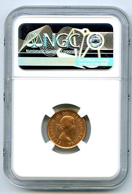 カムカム 1962 CANADA CENT NGC MS 65RD BOOMERANG HANGING 2 DIE CLASH ERROR