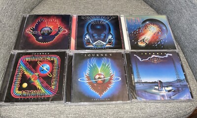 Journey 6 CD Lot Infinity, Frontiers, Escape, Departure, Evolution ...