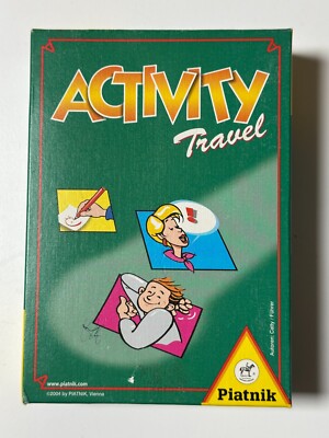 Activity Travel Piatnik Reisespiel Travelspiel vollständig gebraucht kompakt