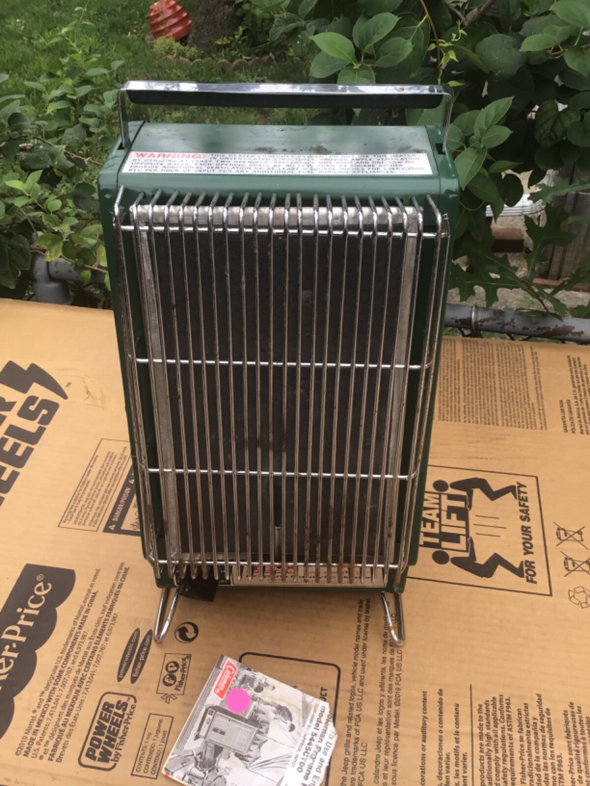 NICE Vintage Coleman 5445 Propane Catalytic Heater 20004000 BTU