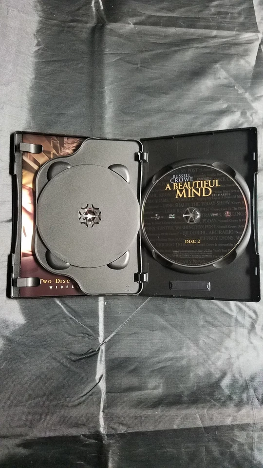 A Beautiful Mind (DVD, 2002, 2-Disc Set, Limited Edition Packaging Full Frame A… - Image 4 of 4