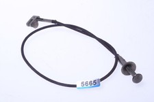 ANTIQUE 40CM, 15.7" REMOTE SHUTTER CABLE RELEASE NICKLE PLATED CAMERA 144-1