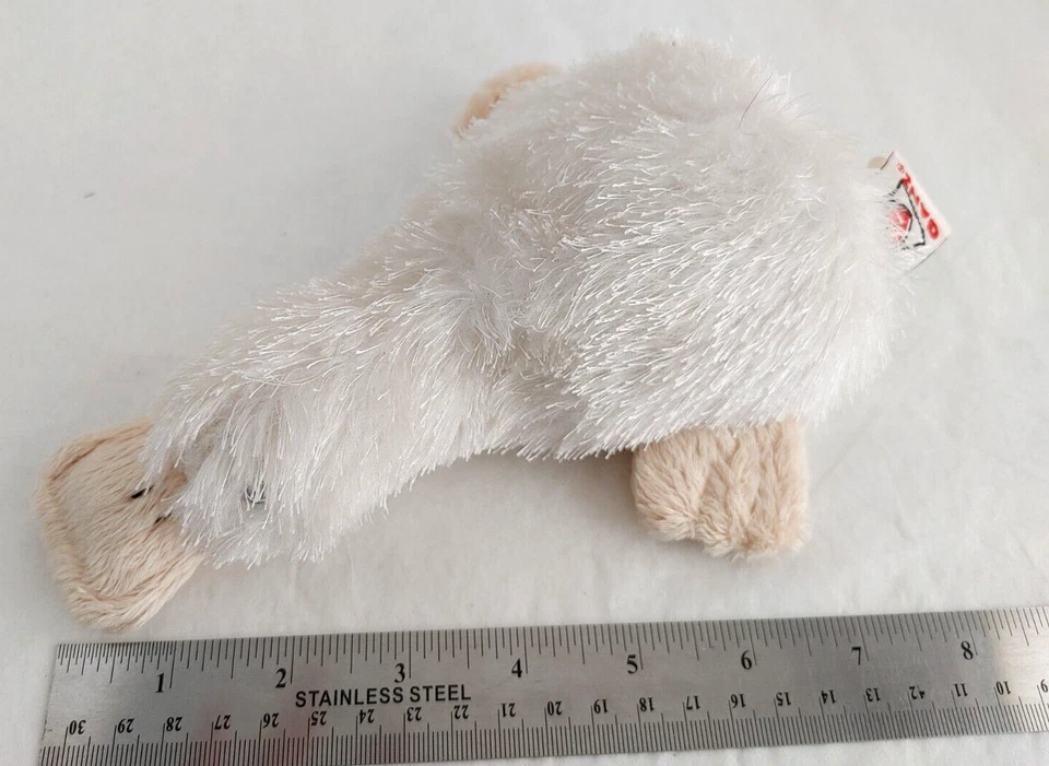 GANZ Lil' Kinz Googles Duck HS021 Plush Toy White #17897 - Image 2 of 4