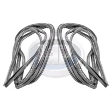 EMPI 3594 DOOR SEALS SET LEFT & RIGHT PAIR VOLKSWAGEN T1 BUG BEETLE 1967-1978