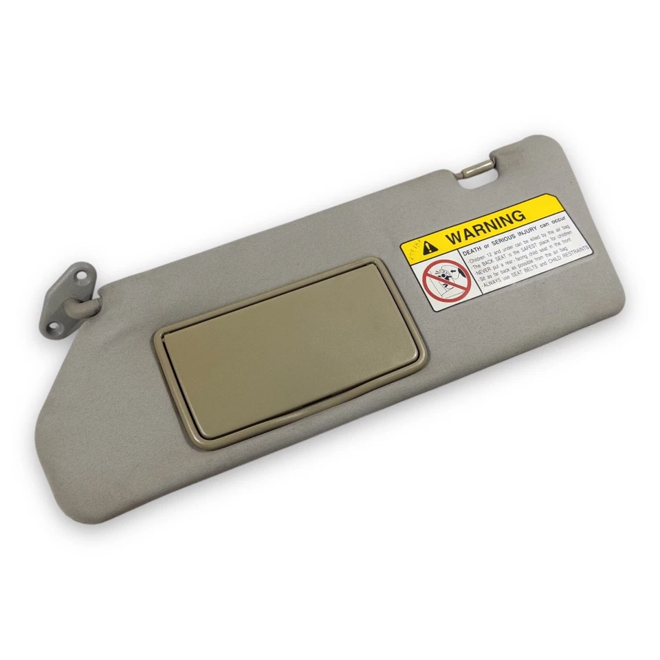 1997-1999 Mitsubishi Montero Sport Driver Left Side Sun Visor Gray - Image 3 of 4