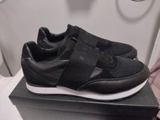 Image of Radley Black Slip On Trainers New