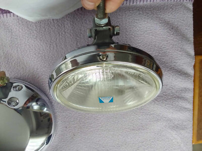 Hella 192 Halogen Chrome driving Lights Rally Cars classic cars | eBay